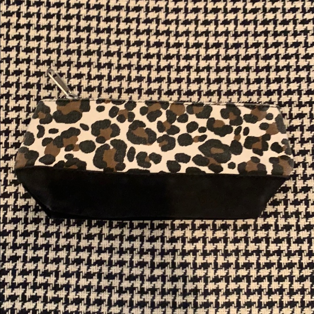 Leopard Print Makeup Train Case + Brush Case - image 6